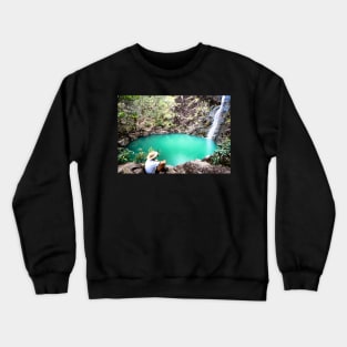 Hidden Waterfall Pool Crewneck Sweatshirt